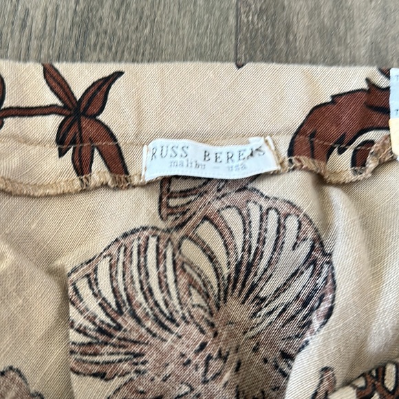 Russ Berens Malibu- USA 100% linen skirt - Picture 9 of 9